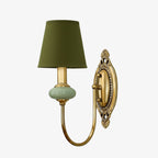Lampada da Parete Lodge Ceramica&Tessuto&Metallo