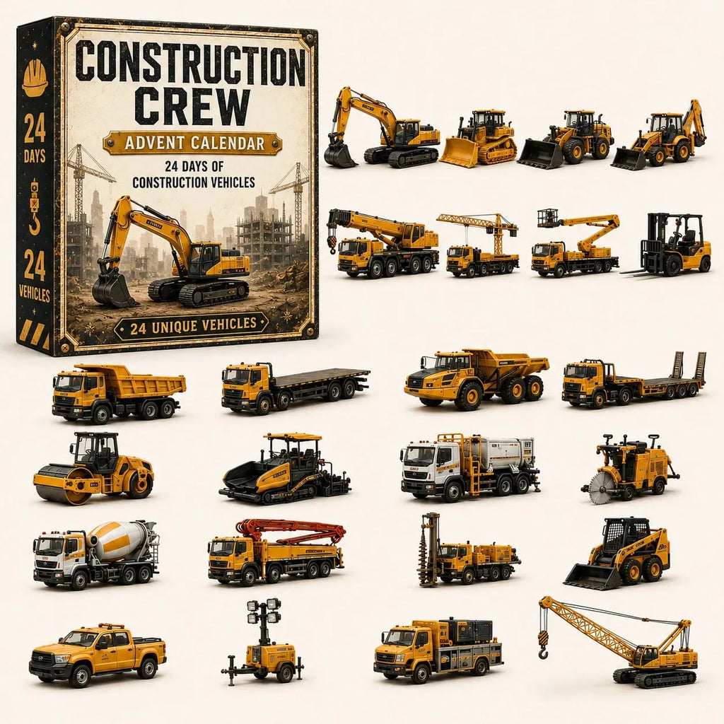 🚧Costruisci la Collezione Flotta Calendario dell'Avvento 24-Giorni Veicoli | ✨Una Nuova Avventura Ogni Mattina
