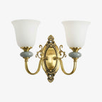 Lampada da Parete Lodge Ceramica&Tessuto&Metallo