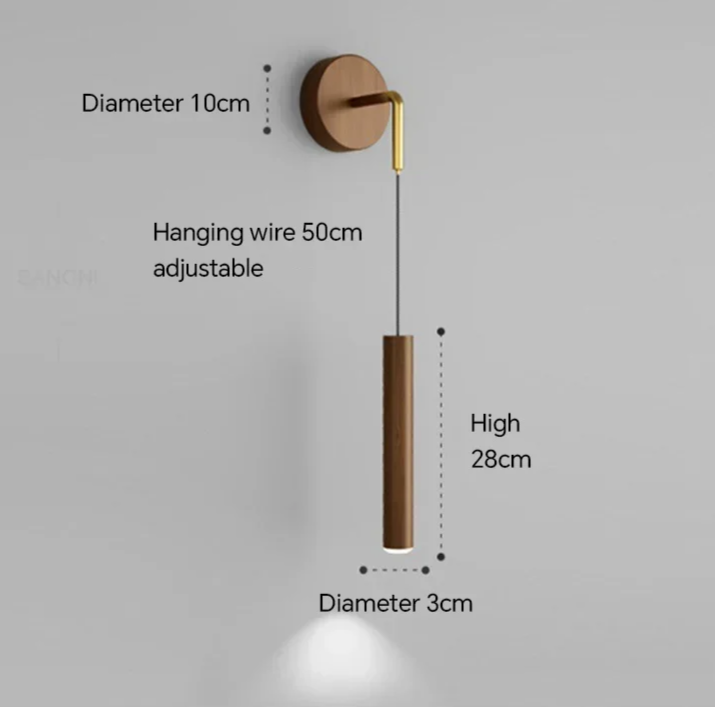 DINDALLED Lampada da Parete LED Moderna