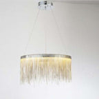 Arisha Lusso LED Lampada a Sospensione Catena Nappa
