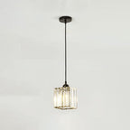 Vina Moderno Cluster Lampadario in Vetro, Nero/Oro