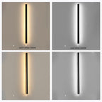 Lampada da Parete Lineare Silex per Esterni