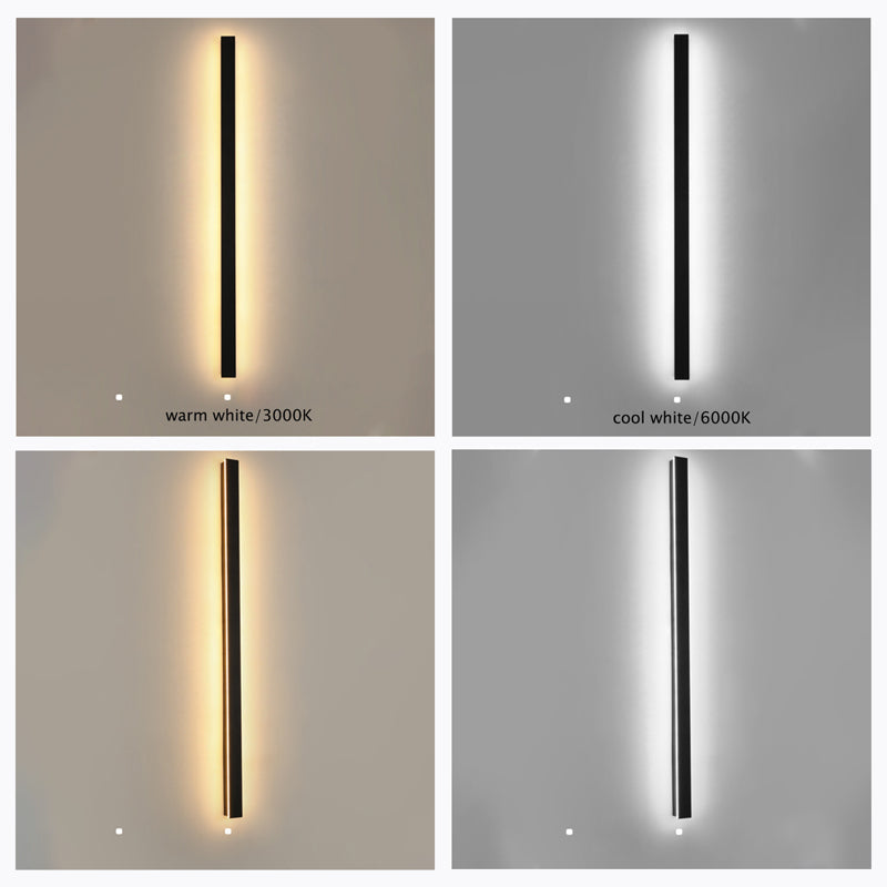 Lampada da Parete Lineare Silex per Esterni