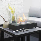 FireLuxe – Piattaforma per camino moderna con design elegante per la casa
