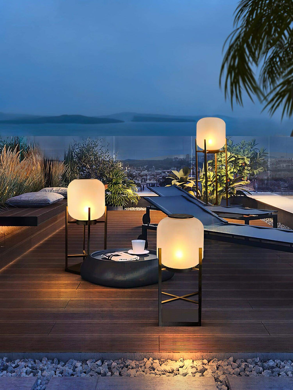 Lampada da Terra Solare per Esterni – Illuminazione Sostenibile per Giardini e Terrazzi