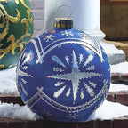 FestiGlow - pallone di Natale gonfiabile resistente alle intemperie per feste all'aperto