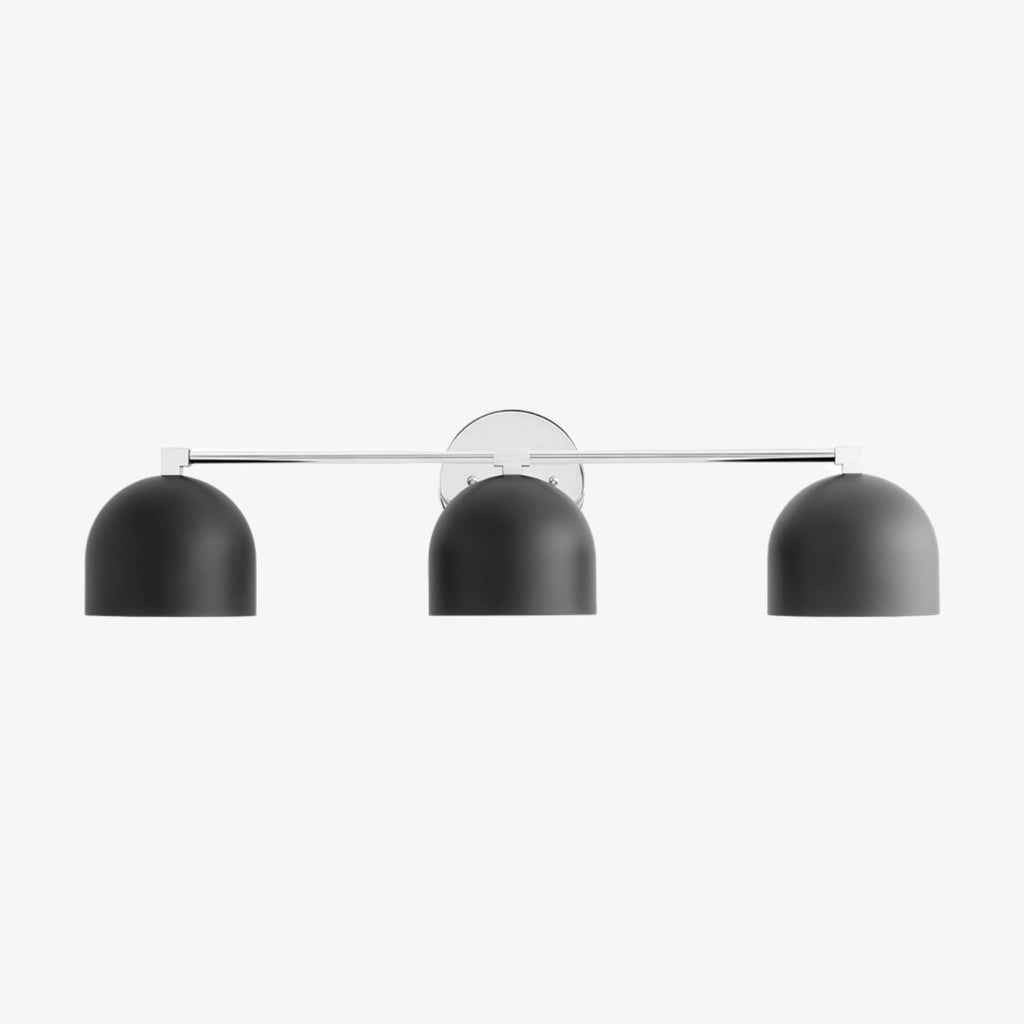 Applique da Parete in Ottone Chroma Dome per Bagno Moderno