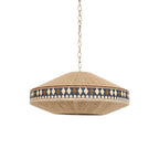 Lampada a sospensione Bohemien con Frange