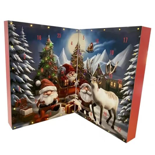 Calendario dell'Avvento GnomeJoy | Conto alla rovescia natalizio festoso con affascinanti pupazzetti gnome!