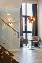 Lampada da soffitto a 4 luci Dar Rawley