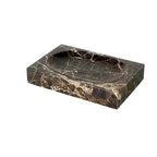 Accessori per Bagno in Marmo Naturale Scuro Dispenser di Lusso per Bagno