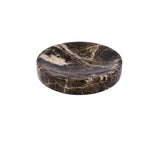 Accessori per Bagno in Marmo Naturale Scuro Dispenser di Lusso per Bagno