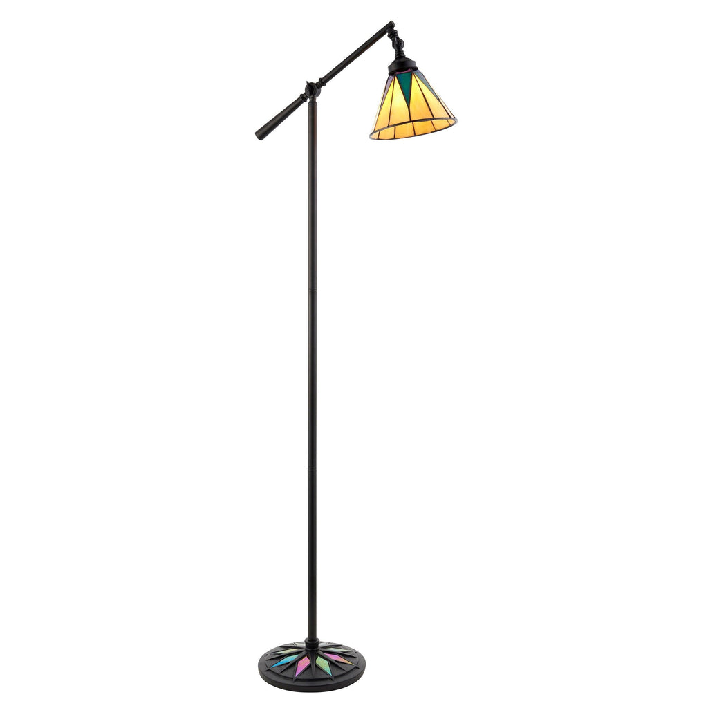 Lampada da Terra Tiffany Dark Star
