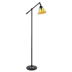 Lampada da Terra Tiffany Dark Star