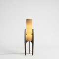 Lampada da Terra in Legno Design Minimalista Luce Ambiente Moderna