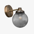 Applique da Parete in Vetro per Illuminazione Industriale per Soggiorno