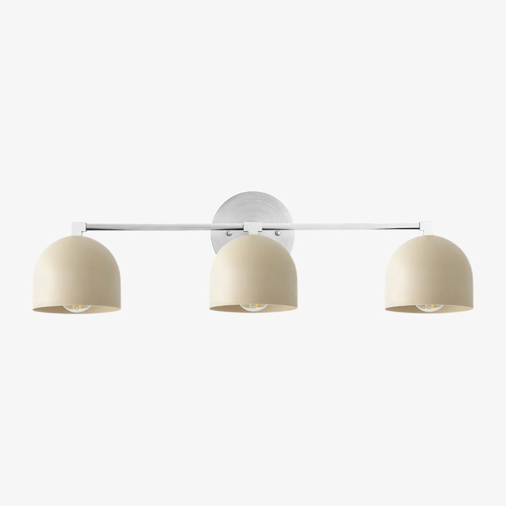 Applique da Parete in Ottone Chroma Dome per Bagno Moderno