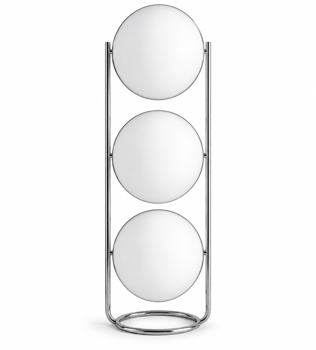 Lampada da Terra Halo Orb – Lampada di Design Moderna con Illuminazione Atmosferica