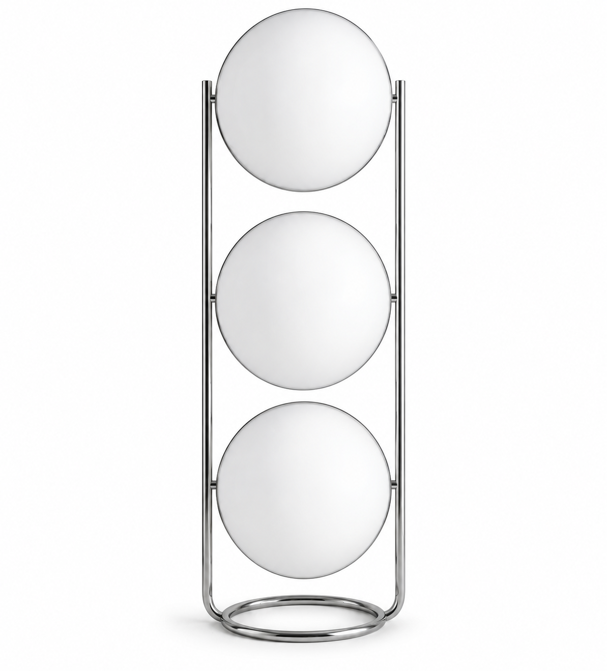 Lampada da Terra Halo Orb – Lampada di Design Moderna con Illuminazione Atmosferica