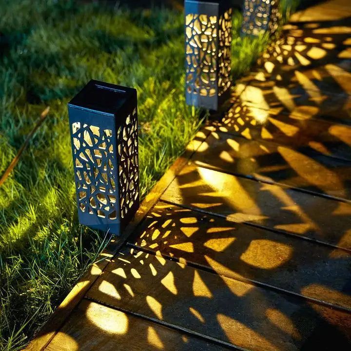 OCS - Palo di Illuminazione Solare da Giardino - Lampada Solare Senza Fili