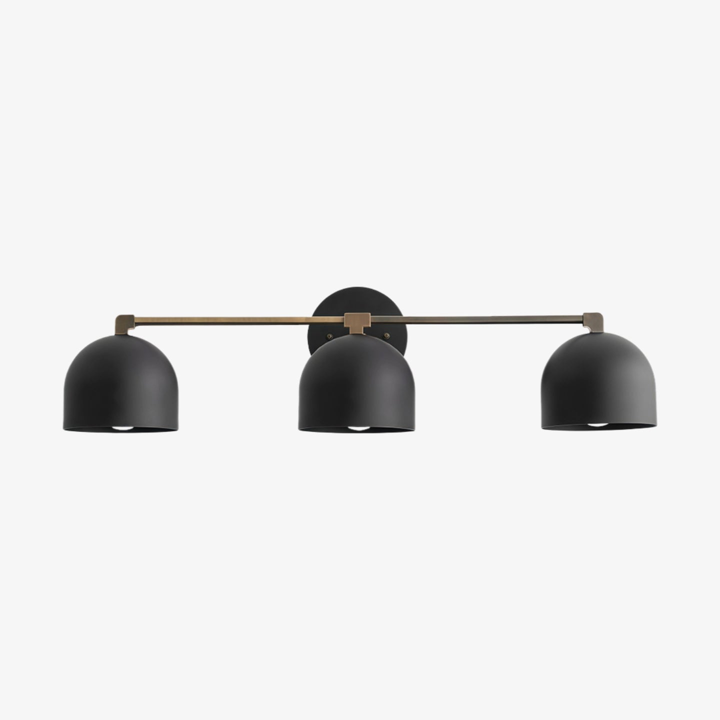 Applique da Parete in Ottone Chroma Dome per Bagno Moderno
