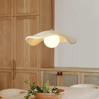 Lampada a sospensione creativa Wabi Sabi per la sala da pranzo con foglie di loto