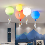 Lampada da soffitto LED Moderna Luna/Astronauti