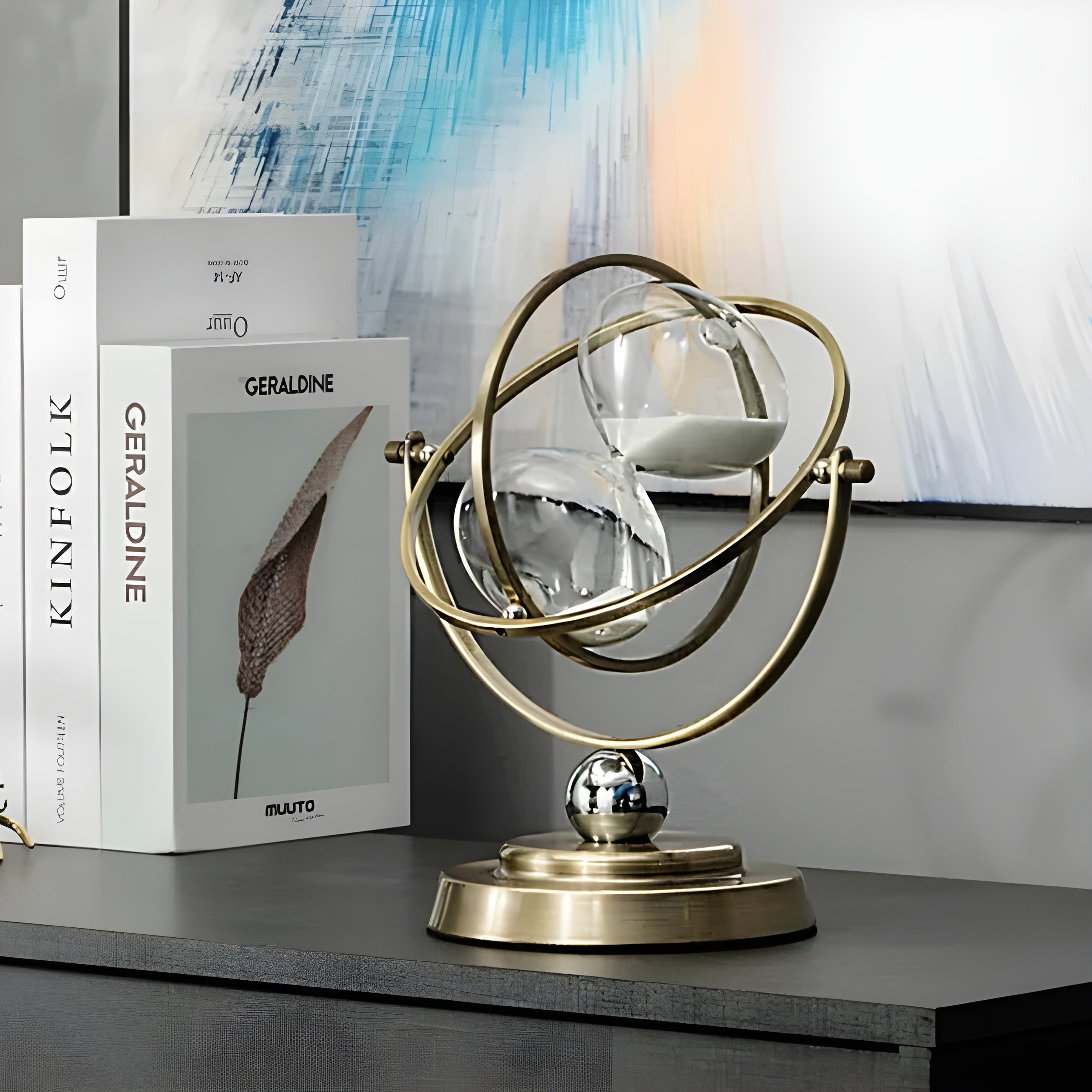 SereniTime - Elegante clessidra con flusso di sabbia rilassante e stile