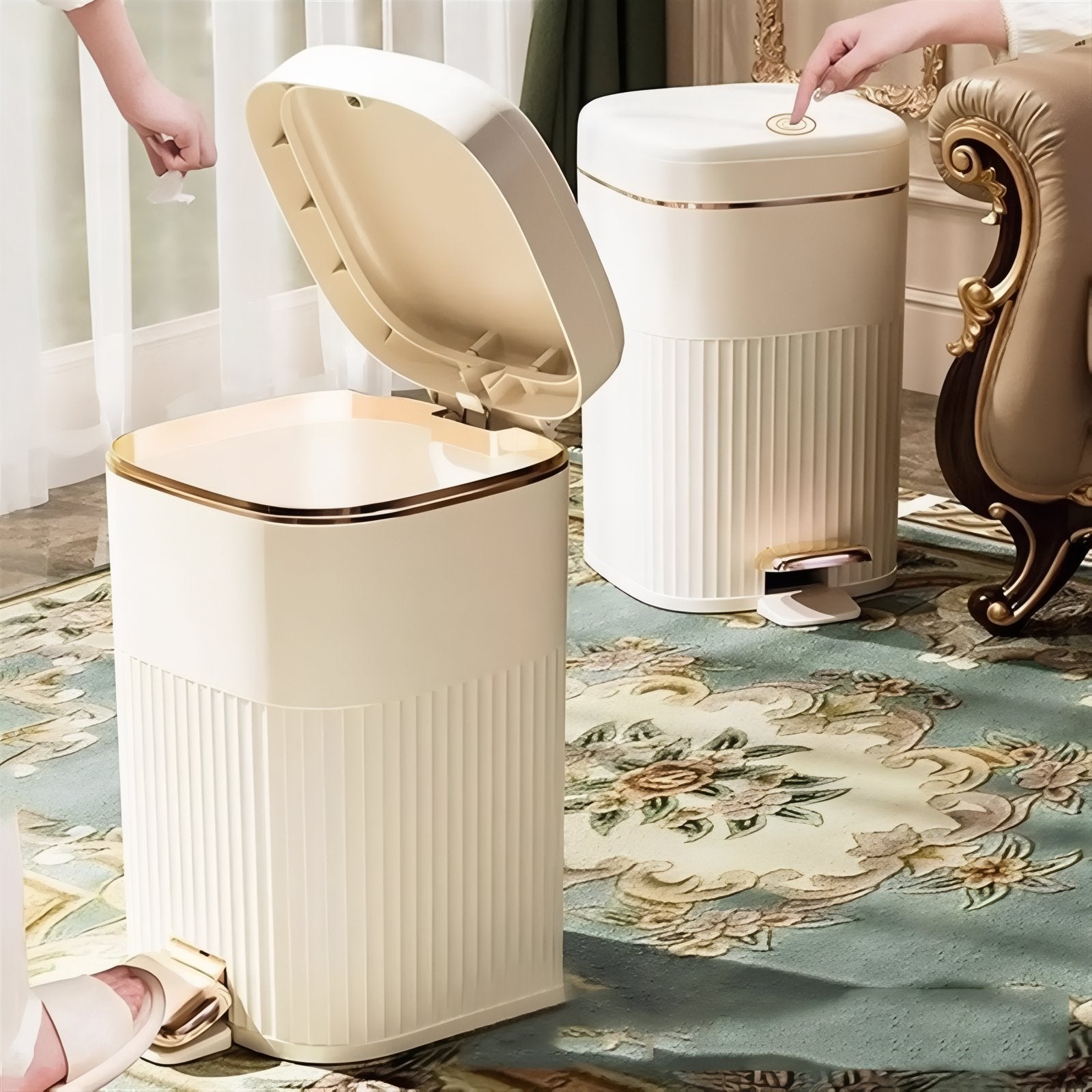 EliteBin - Cestino con design elegante per una facile gestione dei rifiuti