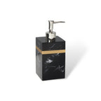 DECORVA – Elegante Vassoio in Marmo Nero per Decorazioni di Lusso per Bagno