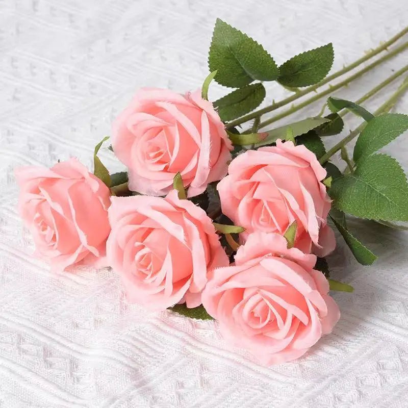 DECOVEL – Rose Artificiali in Velluto per San Valentino e Decorazioni per Interni