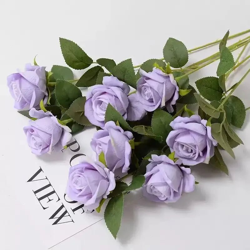 DECOVEL – Rose Artificiali in Velluto per San Valentino e Decorazioni per Interni