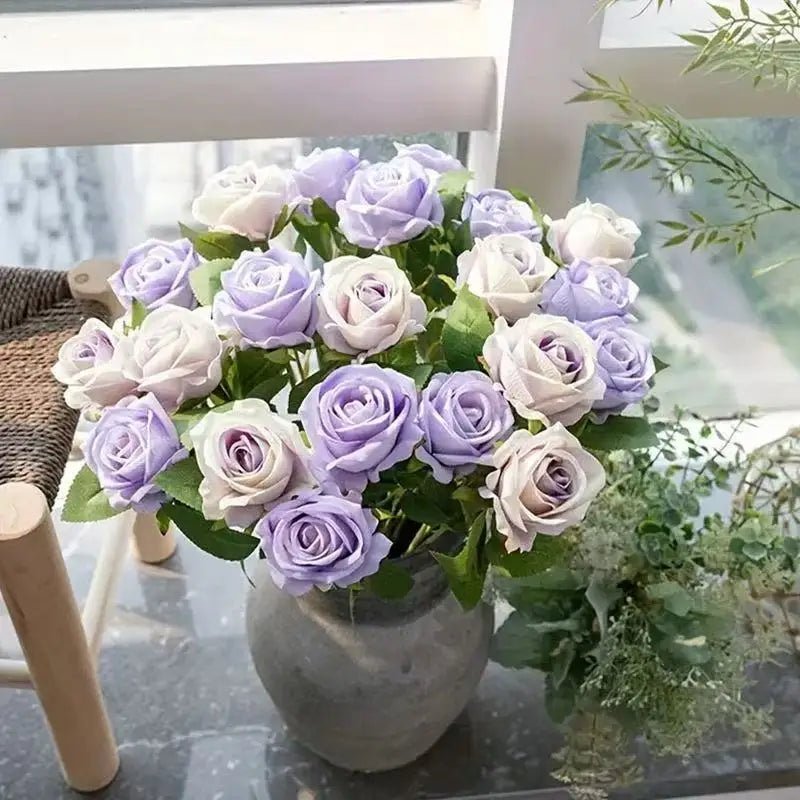 DECOVEL – Rose Artificiali in Velluto per San Valentino e Decorazioni per Interni