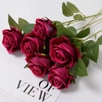 DECOVEL – Rose Artificiali in Velluto per San Valentino e Decorazioni per Interni