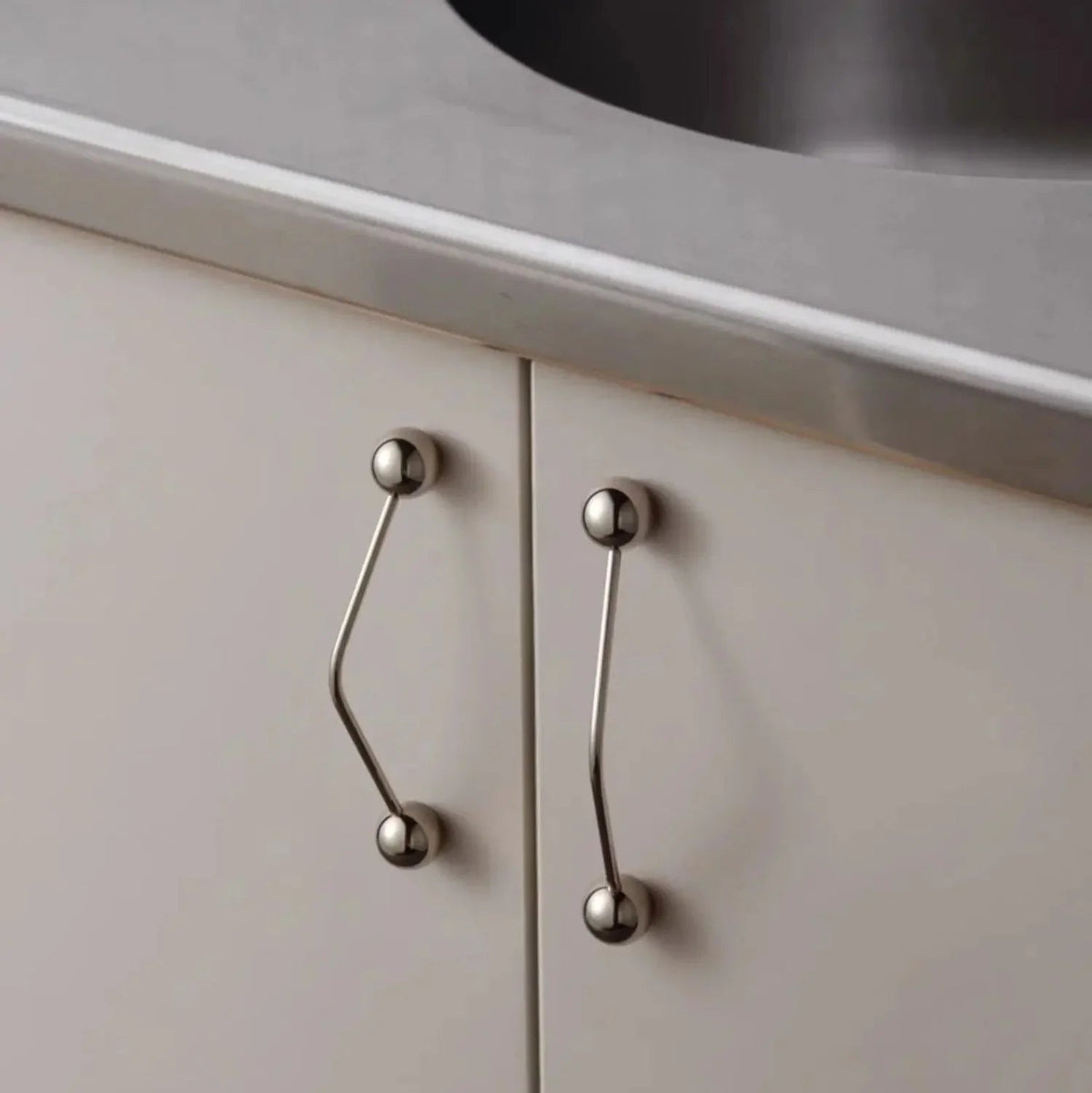 Maniglia per Cassetto in Ottone Hank