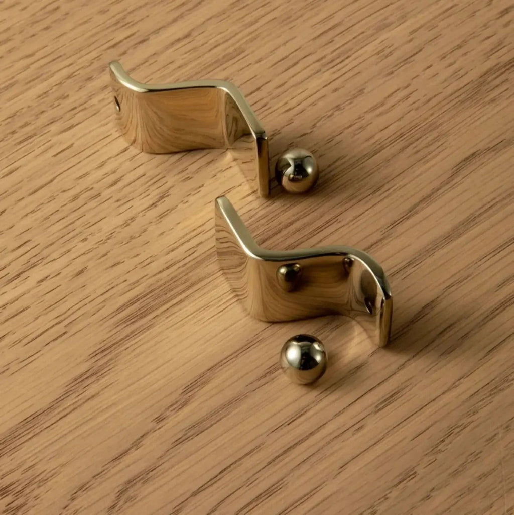 Maniglia per Cassetto in Ottone Hank