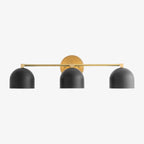 Applique da Parete in Ottone Chroma Dome per Bagno Moderno