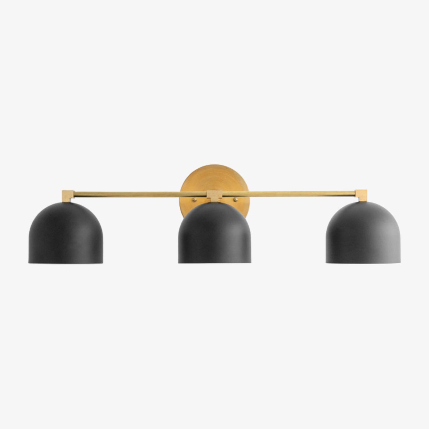 Applique da Parete in Ottone Chroma Dome per Bagno Moderno