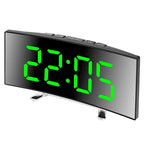 DIGITRACK – Orologio Sveglia Digitale Elegante con Grande Display LED e Design Silenzioso