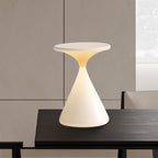 Lampada da tavolo LED dimmerabile senza fili in design a clessidra