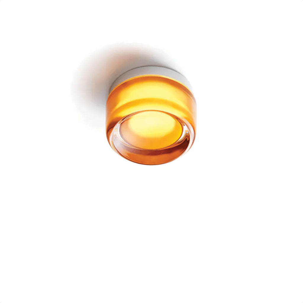 Lampada da parete in vetro compatta