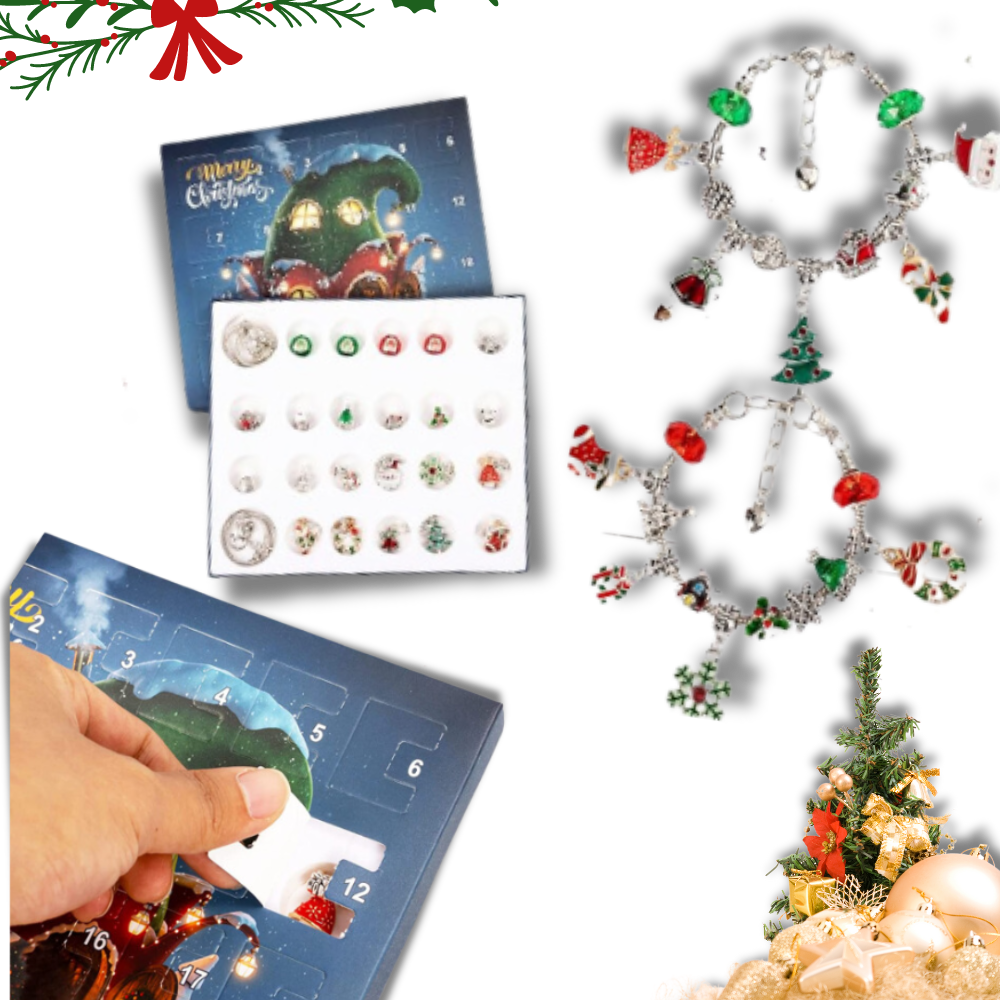 Calendario dell'Avvento Fai-da-te 2026 per Ragazze – Set di Gioielli e Bracciali