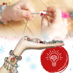 Calendario dell'Avvento Fai-da-te 2026 per Ragazze – Set di Gioielli e Bracciali