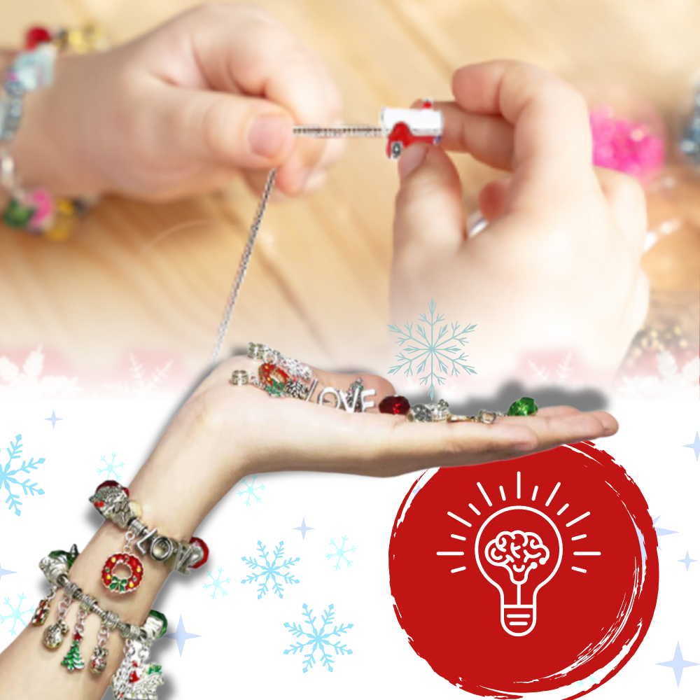 Calendario dell'Avvento Fai-da-te 2026 per Ragazze – Set di Gioielli e Bracciali