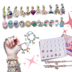 Calendario dell'Avvento Fai-da-te 2026 per Ragazze – Set di Gioielli e Bracciali
