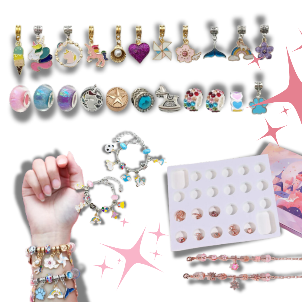 Calendario dell'Avvento Fai-da-te 2026 per Ragazze – Set di Gioielli e Bracciali