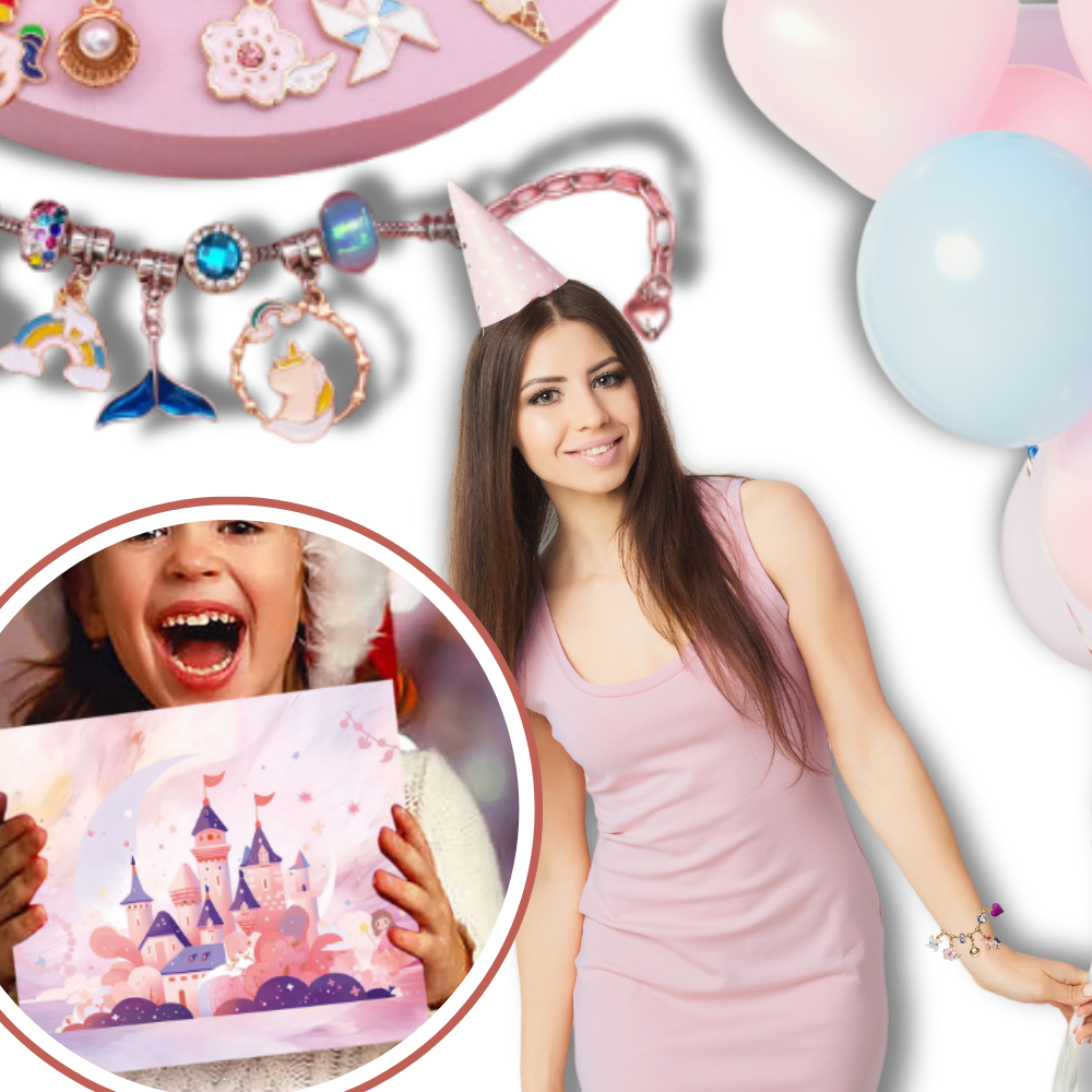 Calendario dell'Avvento Fai-da-te 2026 per Ragazze – Set di Gioielli e Bracciali