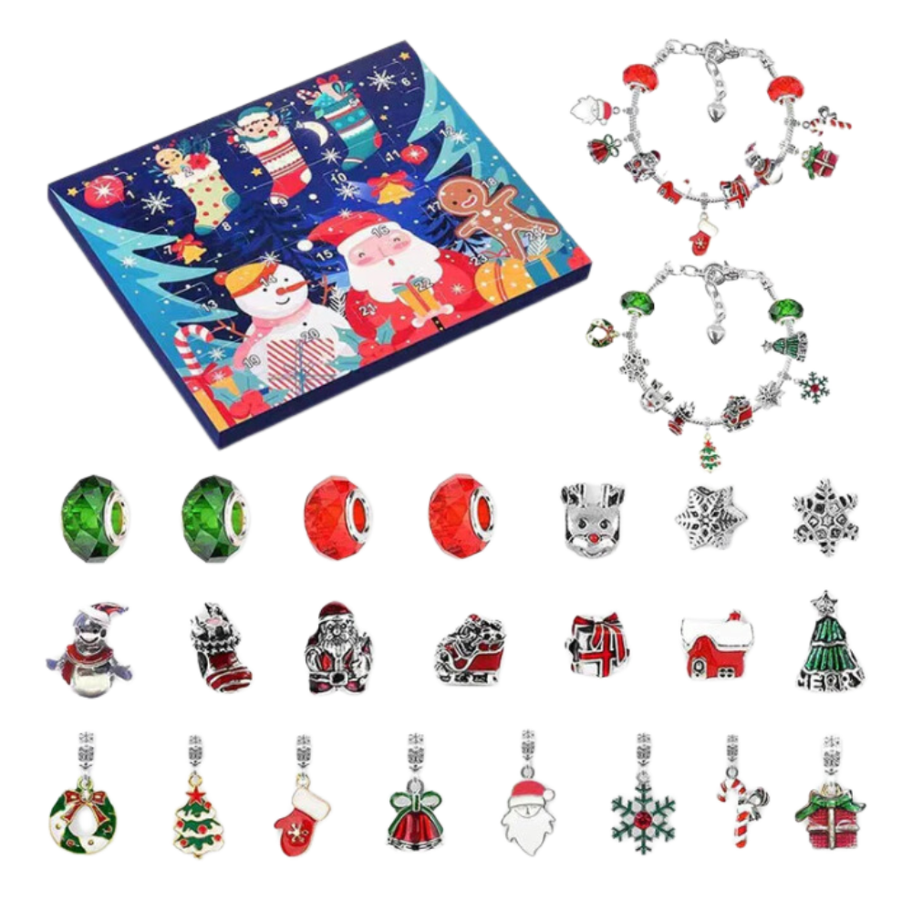 Calendario dell'Avvento Fai-da-te 2026 per Ragazze – Set di Gioielli e Bracciali