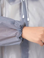 Giacca Impermeabile Unisex con Cappuccio – Protezione Impermeabile contro Pioggia e Vento